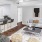 living room with large open spaces and easy access to kitchen