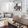 living room with large open spaces and excellent lighting from large windows