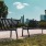 park benches in the downtown area