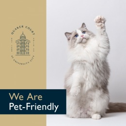 We love your fluff monsters, canines and felines alike. Visit the link in our bio to explore everything our pet-friendly community has to offer. Instagram post from @quakercourt on October 22, 2023 12:50:05pm